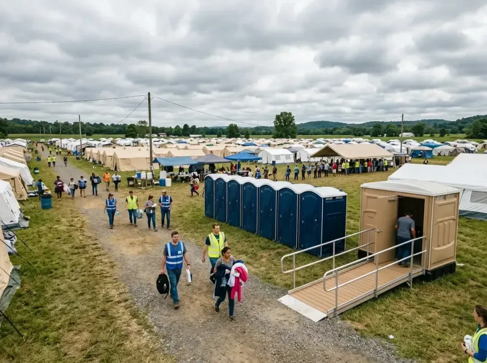 disaster-relief-camp-restrooms-010 — frequently asked questions, Dumpster & Portable Bathrooms Rental in Clearlake Oaks, CA